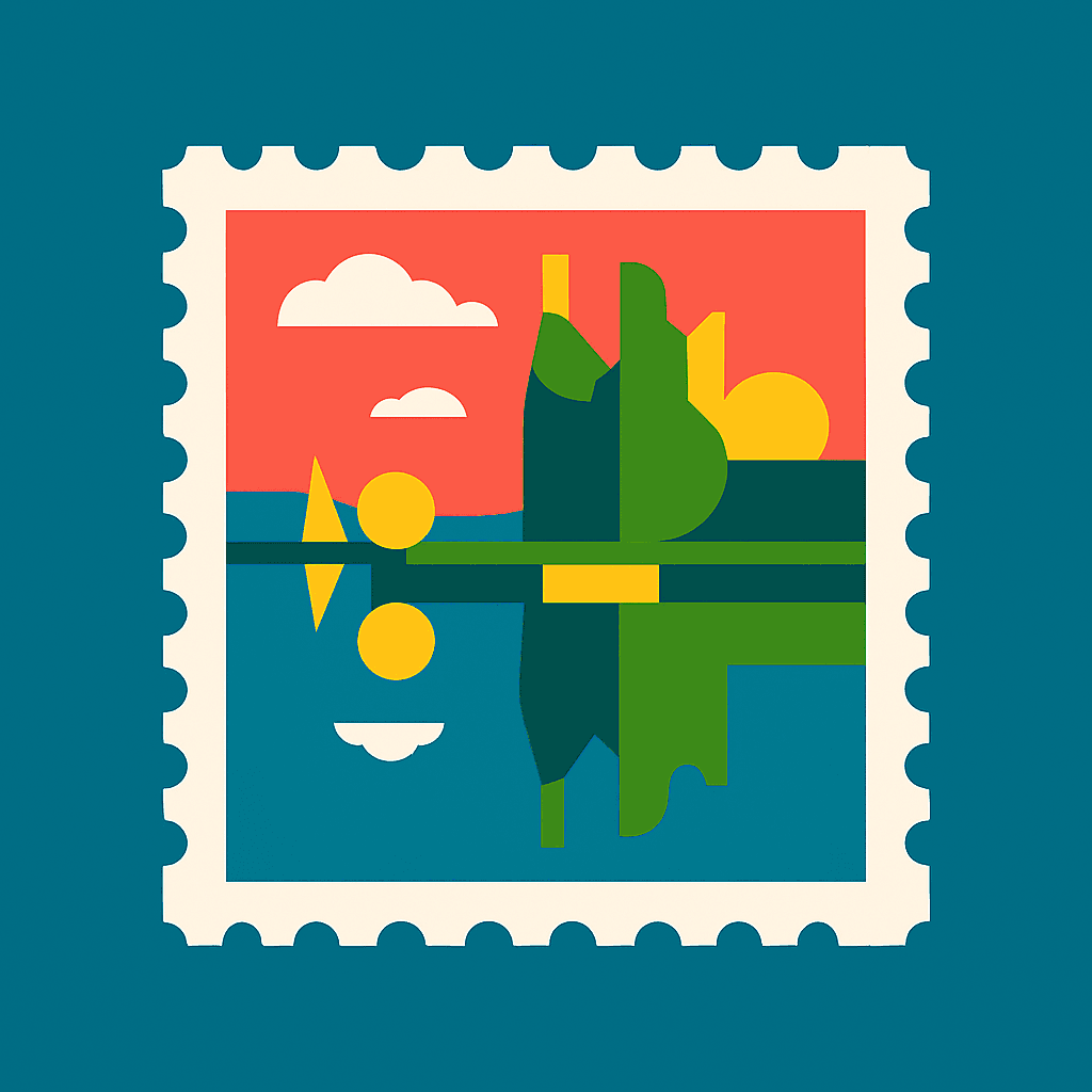 Dromineer Castle Stamp
